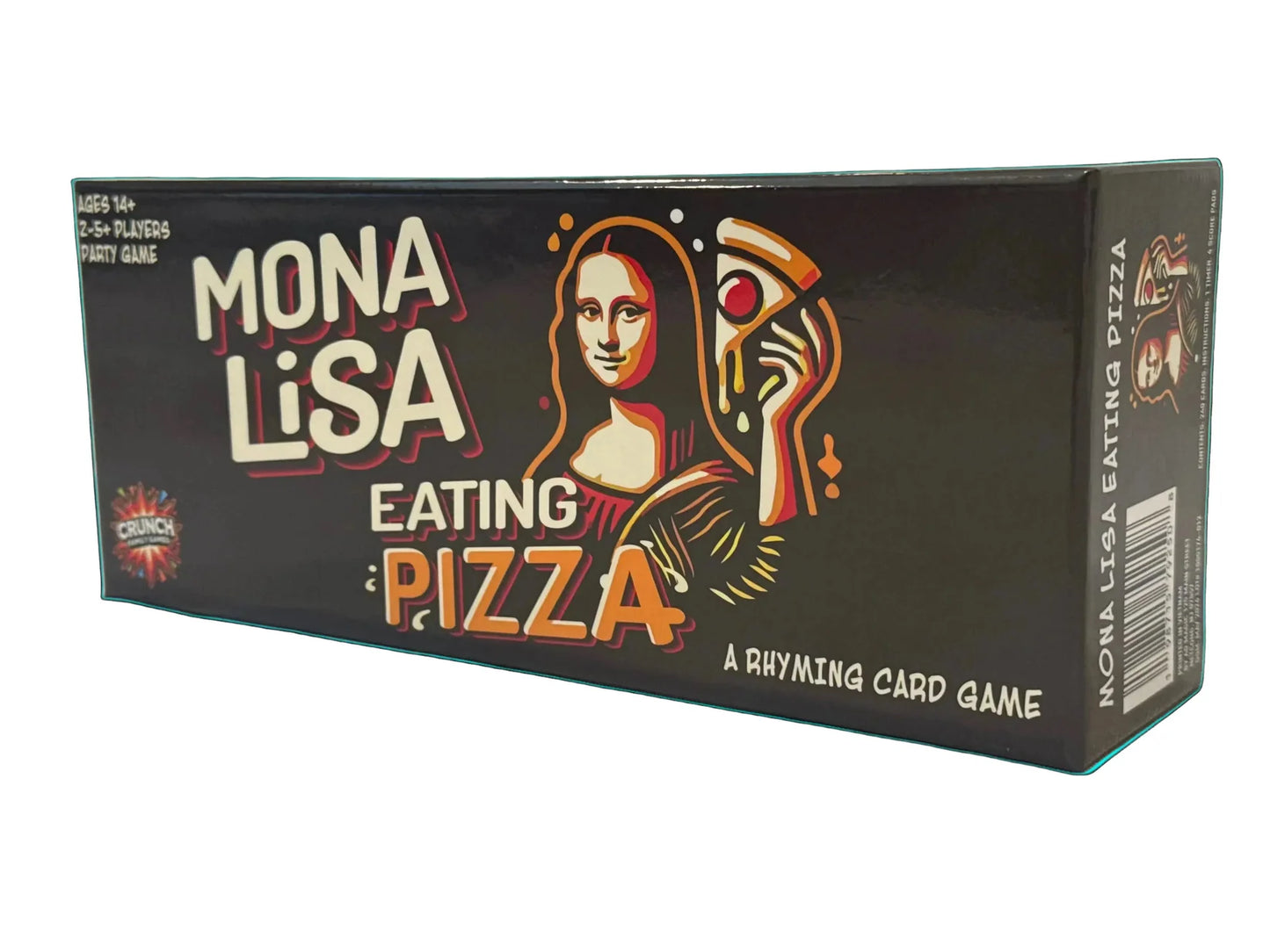Mona Lisa Eating Pizza Outer Box